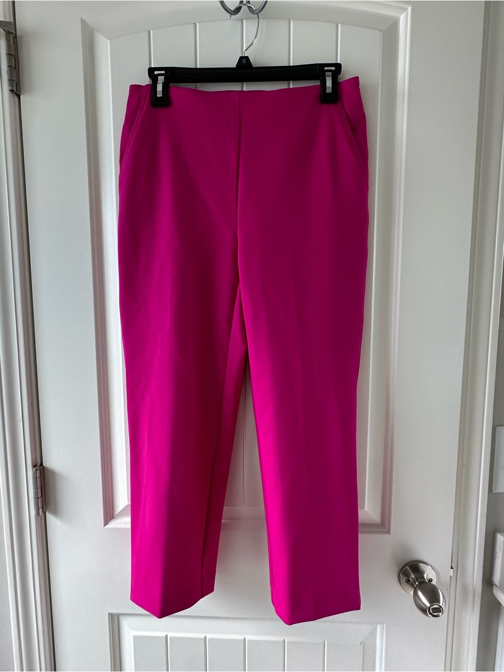 Rachel Zoe Hot Pink Straight-Leg Pants